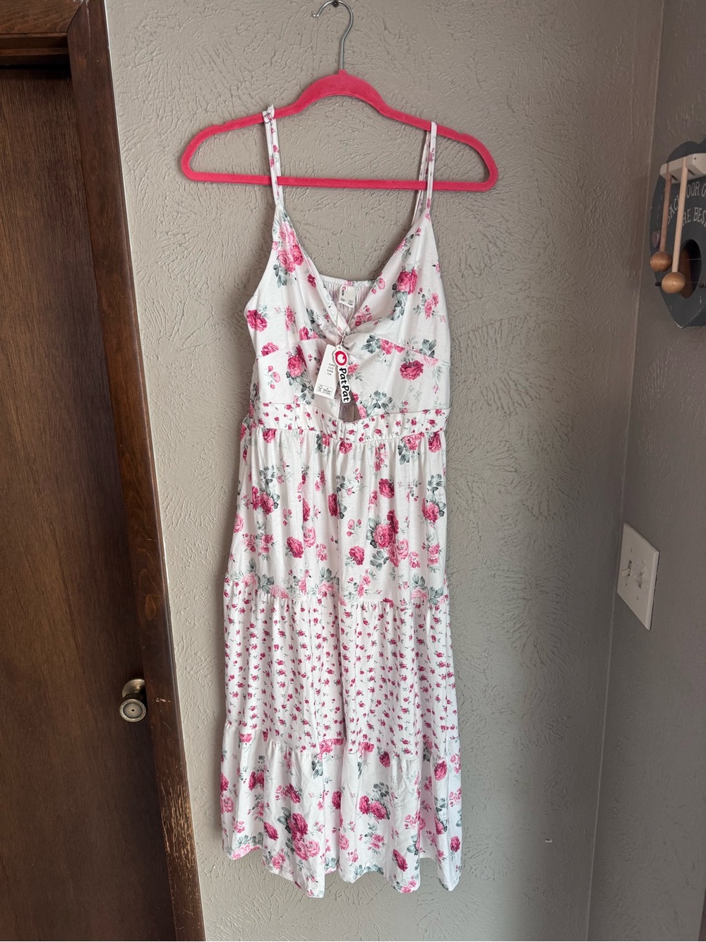 NWT Pat Pat Pink Women’s Pink Floral dress size xl
